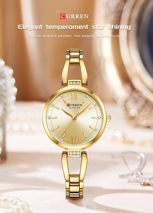 ساعت مچی زنانه کارن مدل 9092 CURREN BLANCHE مدل کلاسیک و شیک