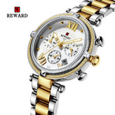 ساعت مچی فلزی REWARD VIP 63084 طرح کرنوگراف در رنگبندی جذاب
