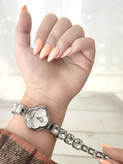 ساعت زنانه مجلسی الینا مدل نگینی - طرح گل (کد 5208899)