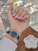 ساعت زنانه بند چرمی BOLUN مدل 1652001643 با صفحه نگیندار