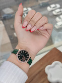 ساعت زنانه بند چرمی BOLUN مدل 1652001643 با صفحه نگیندار