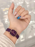 ساعت زنانه GULIYA مدل 2803753357. اسپرت فانتزی با بند سیلیکونی طرح قلب، صفحه مربعی