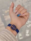 ساعت زنانه GULIYA مدل 2803753357. اسپرت فانتزی با بند سیلیکونی طرح قلب، صفحه مربعی