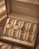 ساعت زنانه مارک MICHAEL KORS 7806408 صفحه گرد بند زنجیری