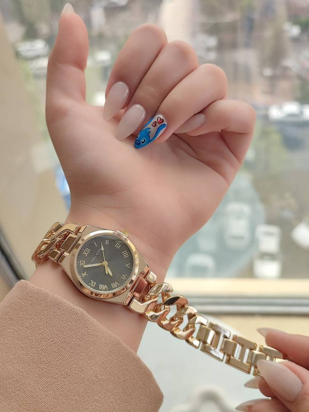 ساعت زنانه مارک MICHAEL KORS 7806408 صفحه گرد بند زنجیری
