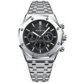 ساعت مچی مردانه ⌚️بین باند BIN BOND •مدل B3459 سه موتوره فعال