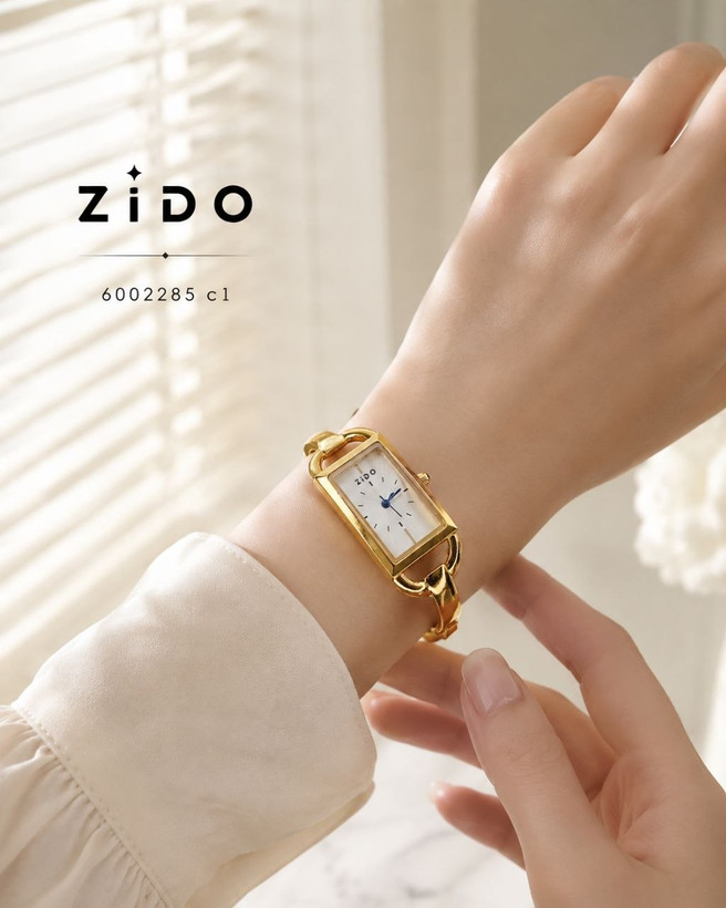 النگویی زنانه، ساعت مچی دستبندی زنانه، ساعت ZIDO زنانه