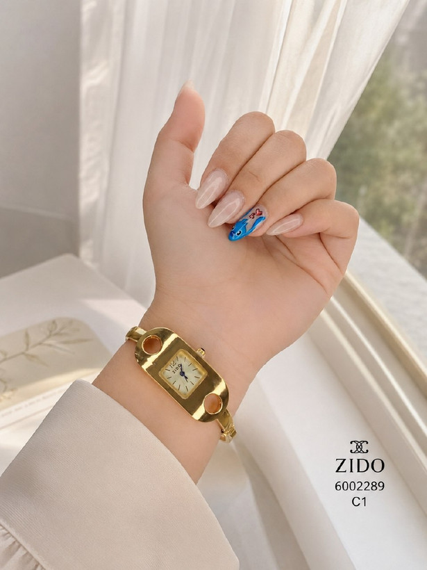 النگویی زنانه، ساعت مچی دستبندی زنانه، ساعت ZIDO زنانه